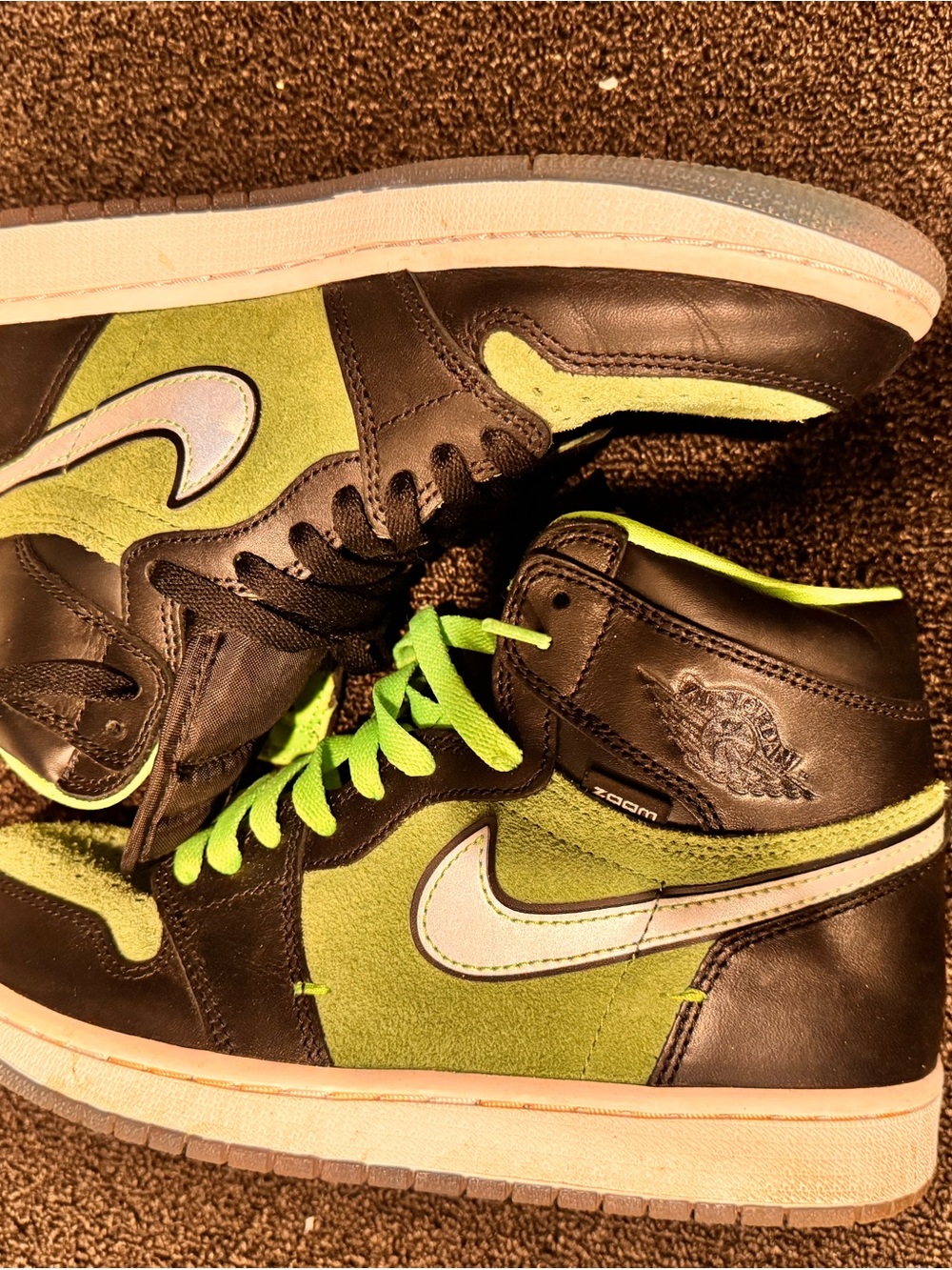 Air Jordan 1 Zoom rage green